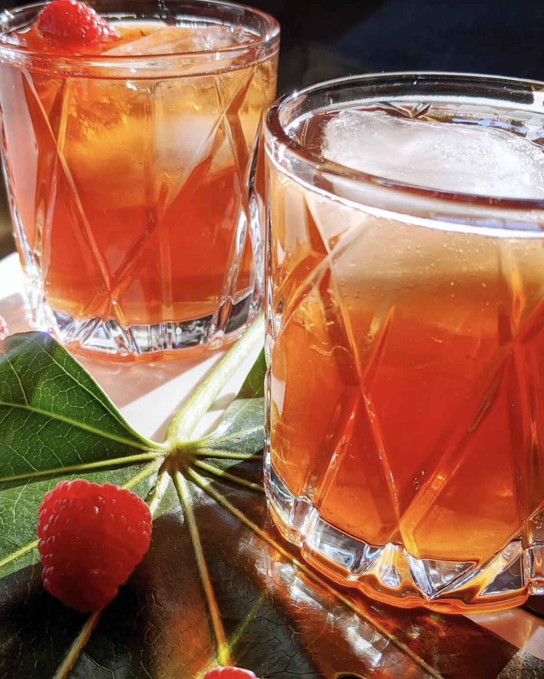 Raspberry + Rhubarb Mule – Siren Shrub Company