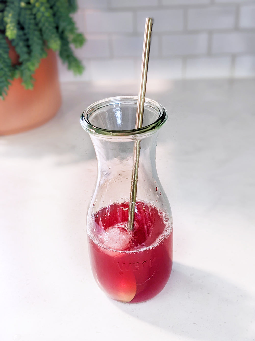 Cherry Pom Spritz | Siren Shrub Company