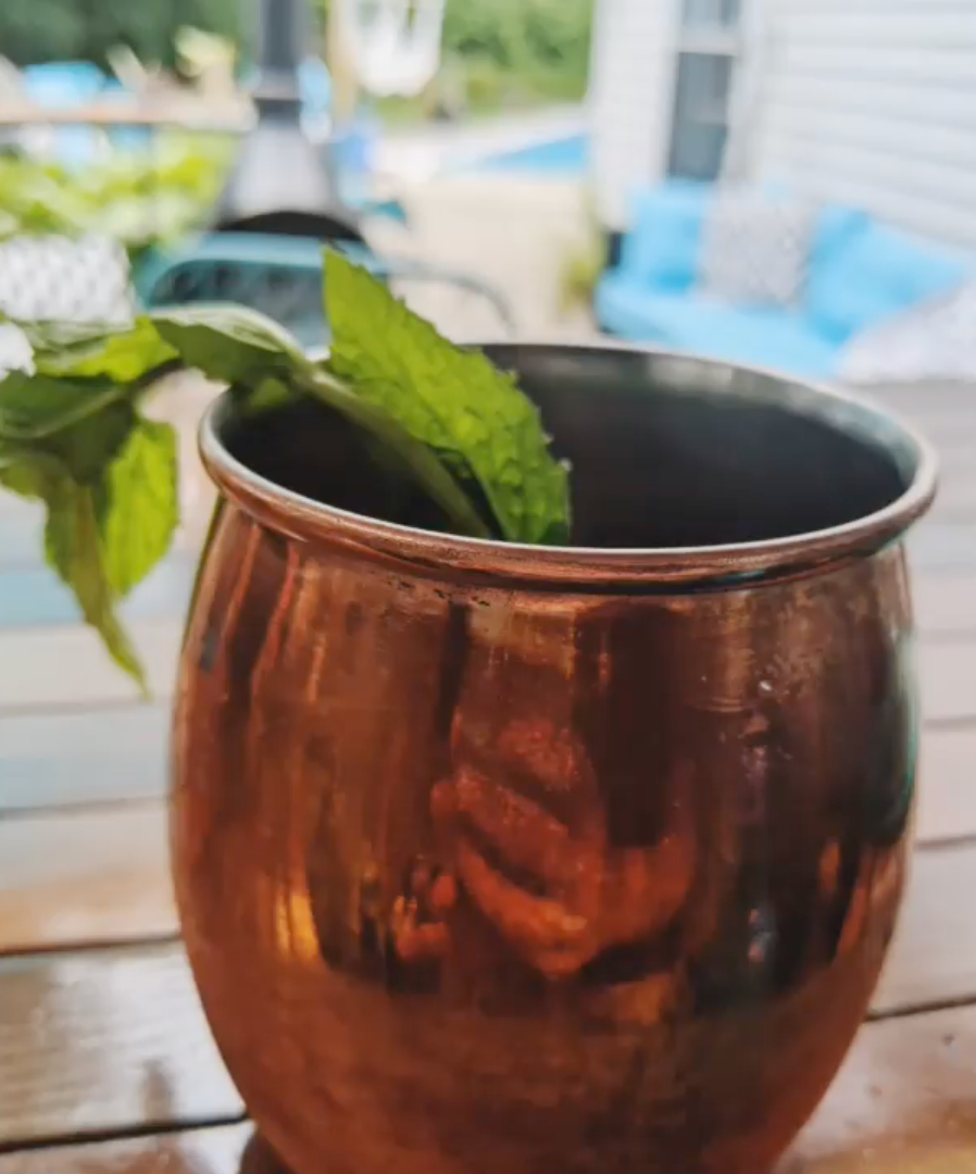 Cherry Shrub Mojito