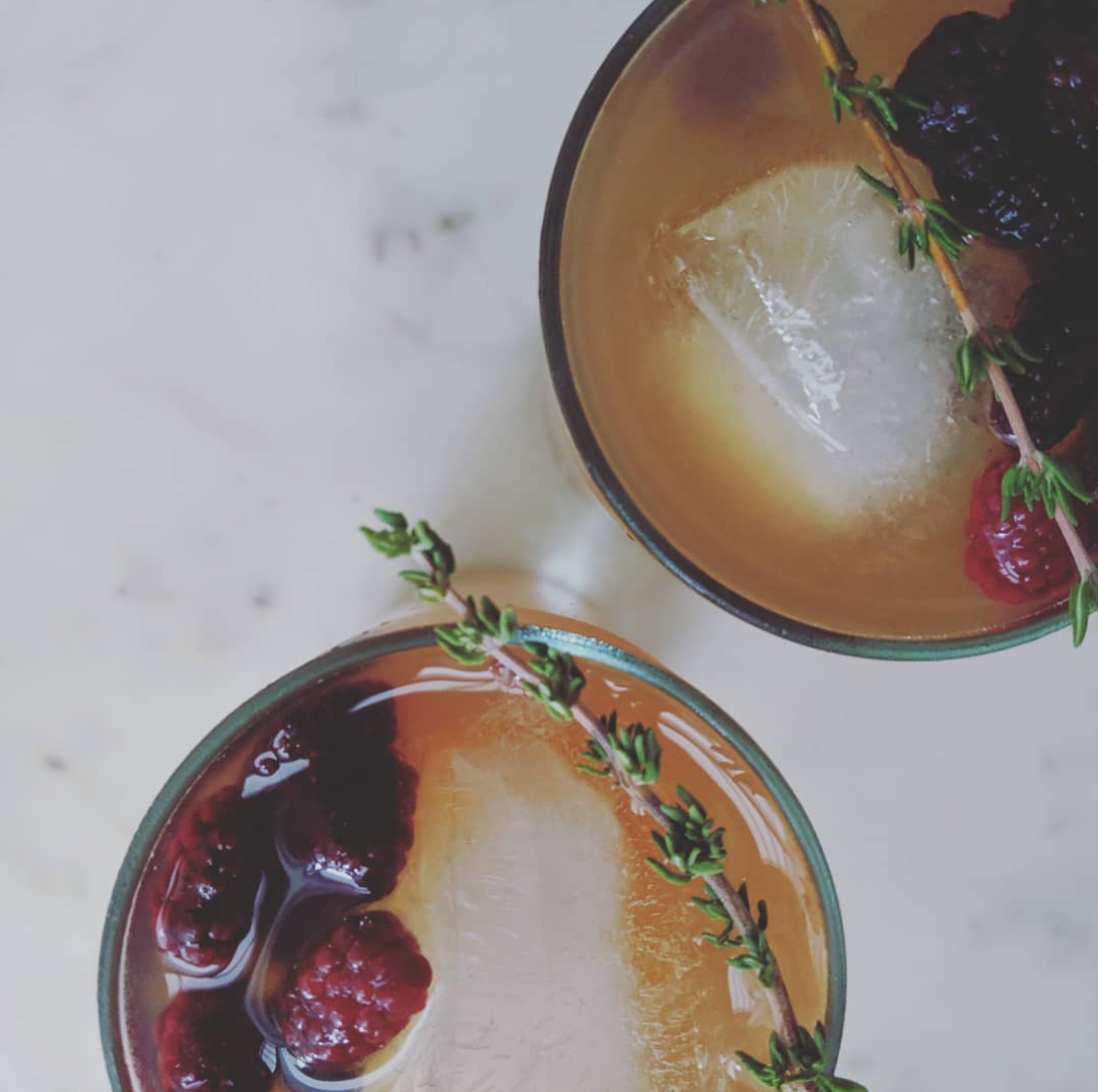 Maple Ginger Grapefruit Tonic