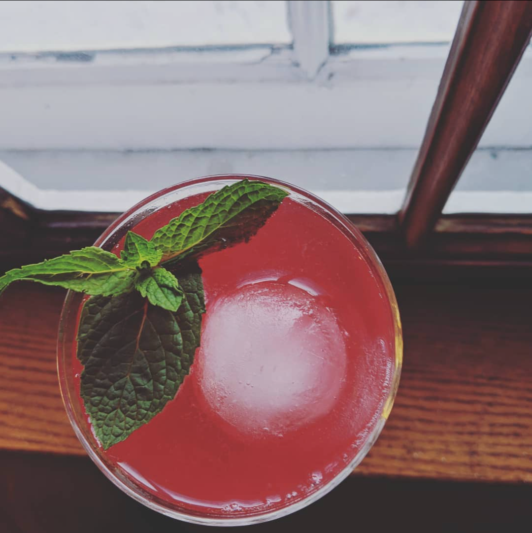 Mint + Cherry Sipper