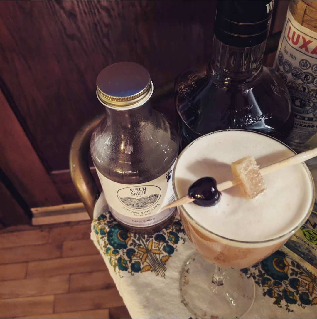 Tart Cherry Whiskey Sour