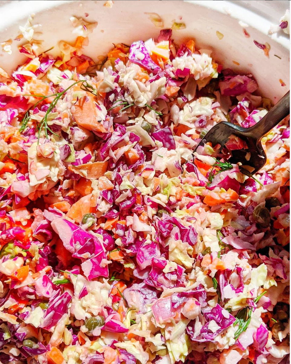 Sweet & Tangy Coleslaw