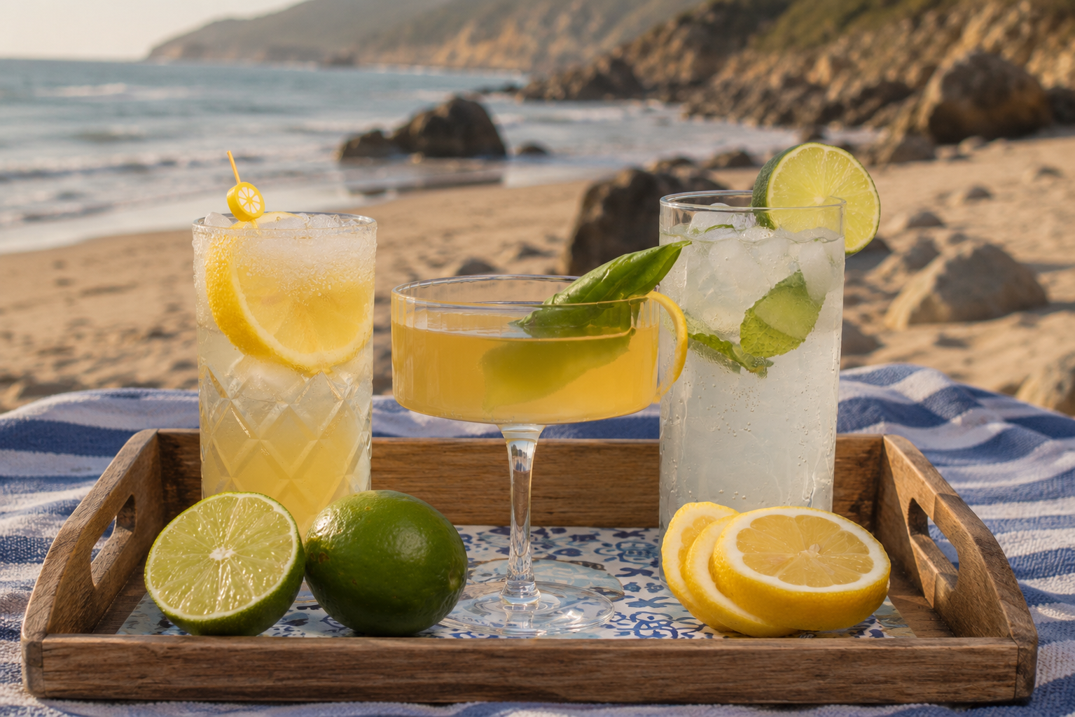Sunny Shores Zero-Proof Cocktail Kit